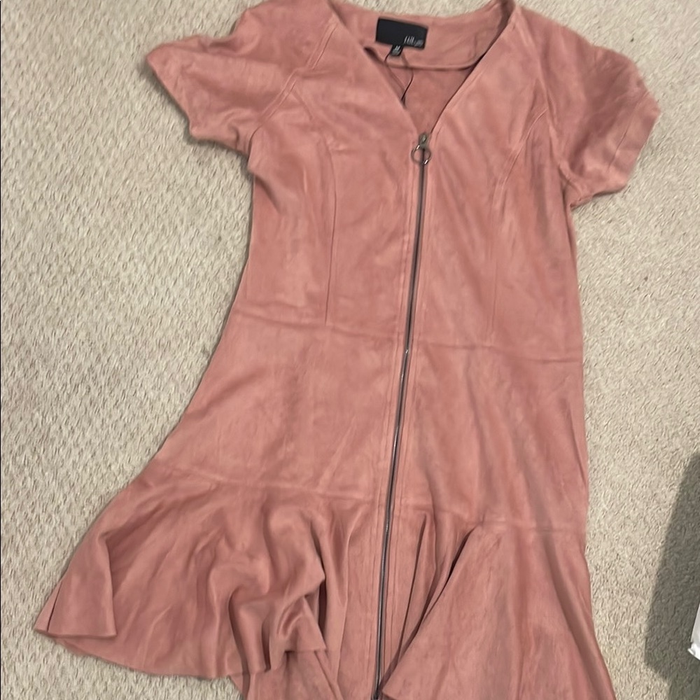 Fate Women's Midi Dress in Dusty Rose